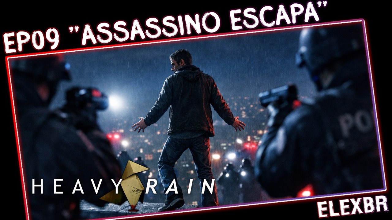 Heavy Rain - Interrogatório, luta e uma fuga desesperada | Episódio 09