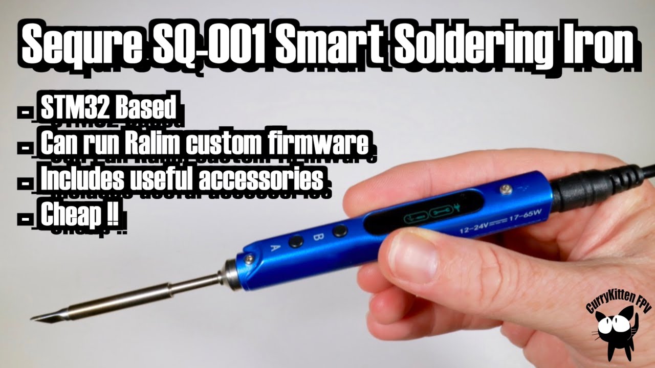 Sequre SQ-001 soldering iron - awesome and affordable!  Supplied by Sequre