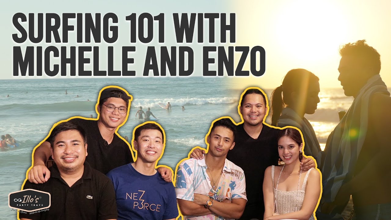 SURFING 101 WITH MICHELLE AND ENZO | Illo's Group Ep11