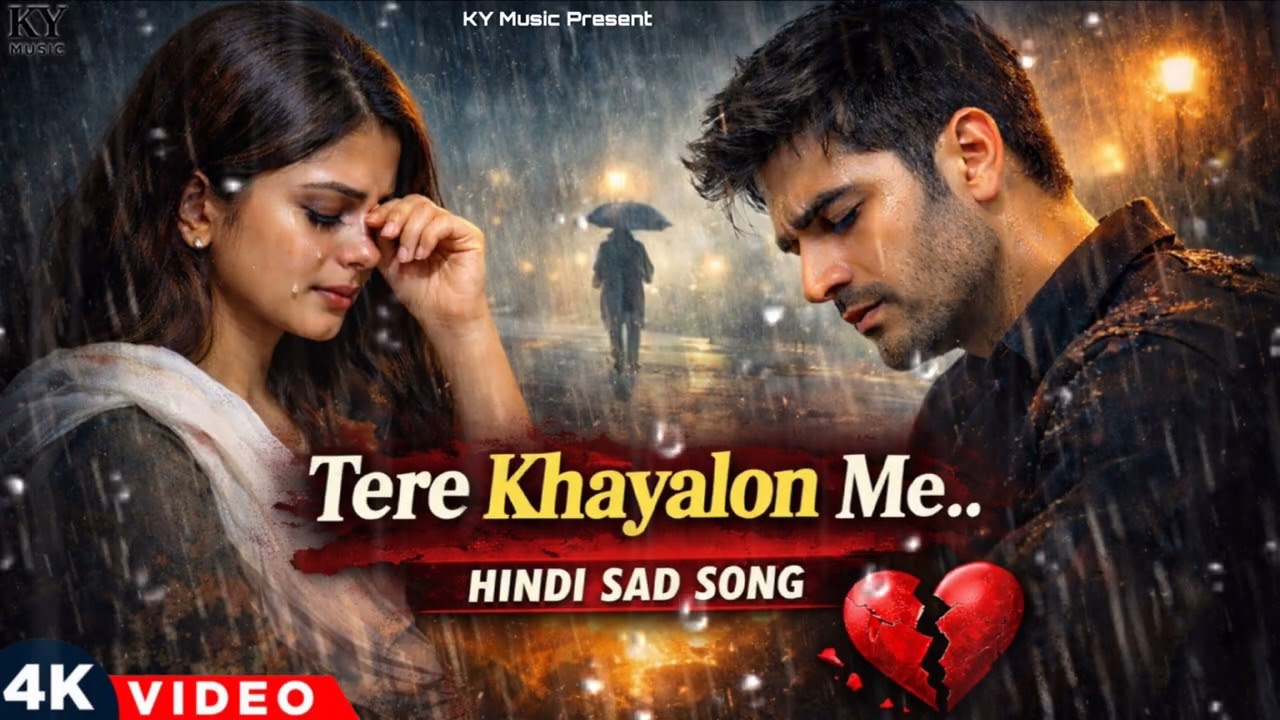 TERE KHAYALON ME || 🥀❤️‍🩹🥺 #song #sadsong #trendingvideo #viralsong #newadsong #2026