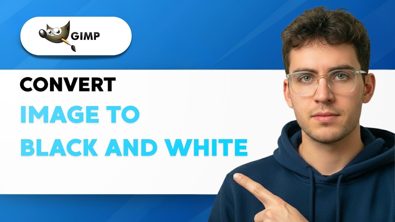 How to Convert Image to Black and White in GIMP [2026 Full Guide]