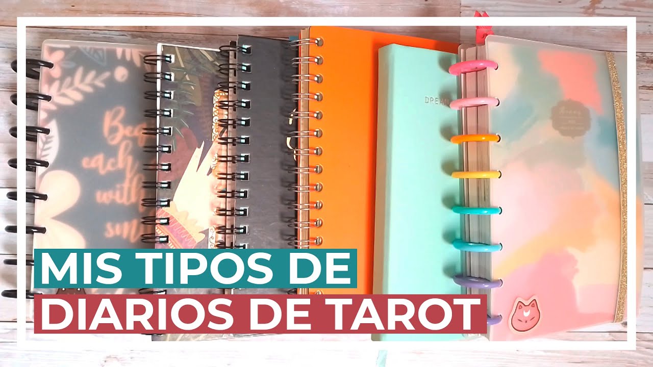 Mis tipos de diarios de Tarot | Tarot con Giu