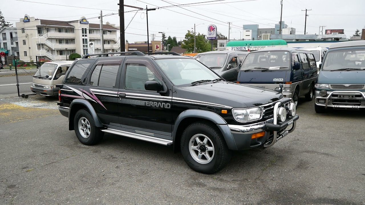 1996 Nissan Terrano TD27-ETi Turbo Diesel 4x4 JDM RHD Walk Around (на английском языке)