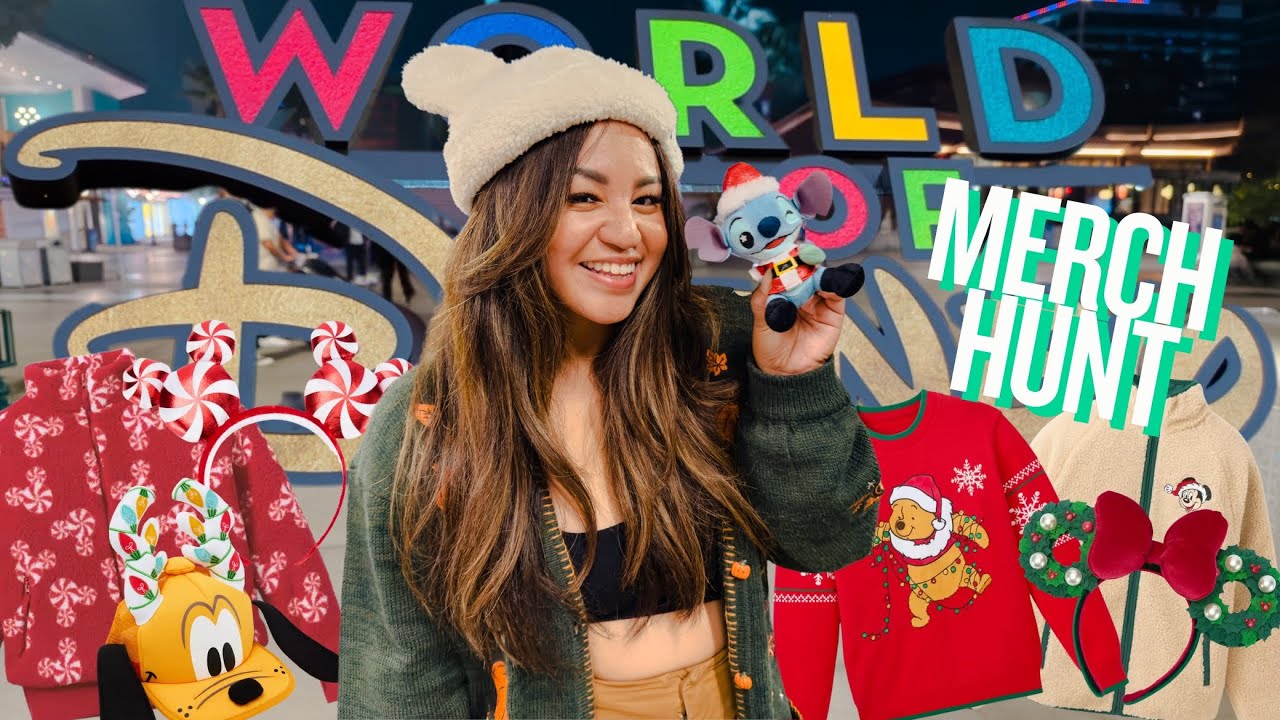 🎄ПРАЗДНИКИ НАСТУПАЮТ В ДИСНЕЙЛЕНДЕ! 🎅🏼 | ПОИСК ПРАЗДНИЧНЫХ ТОВАРОВ В WORLD OF DISNEY ☃️