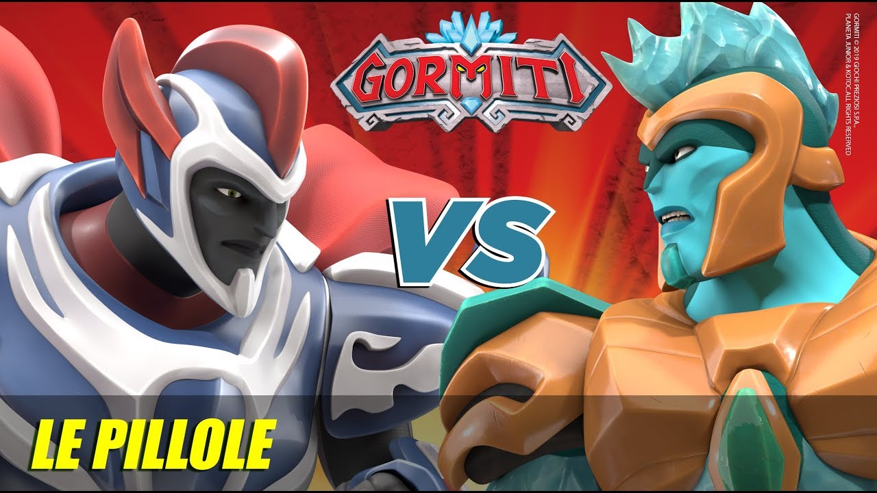 Gormiti | Le Pillole: Lord Helios vs Lord Trityon