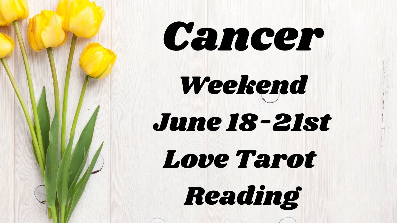 Cancer 💖~They Don't See You Because Ex Is In The Way!!~June 18-21st Love Tarot Reading (INSANE EXT!)