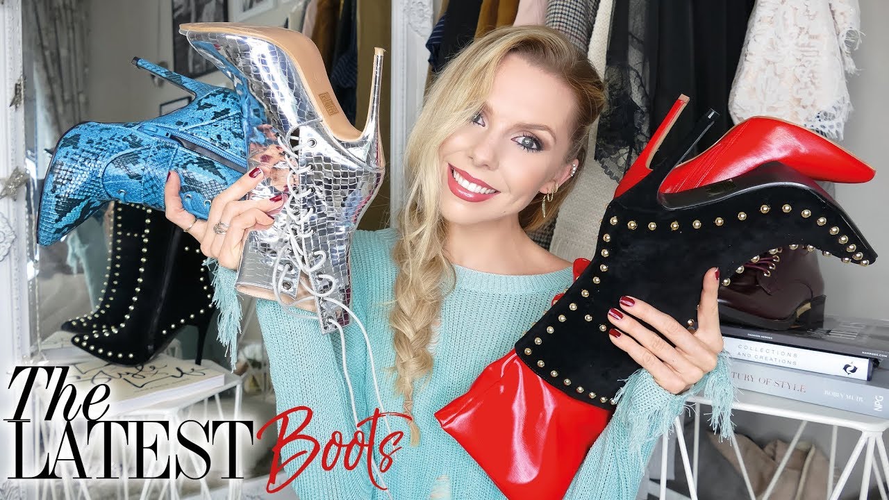 SHOE / BOOT HAUL + TRY ON // October 2017 // New in trends and dupes