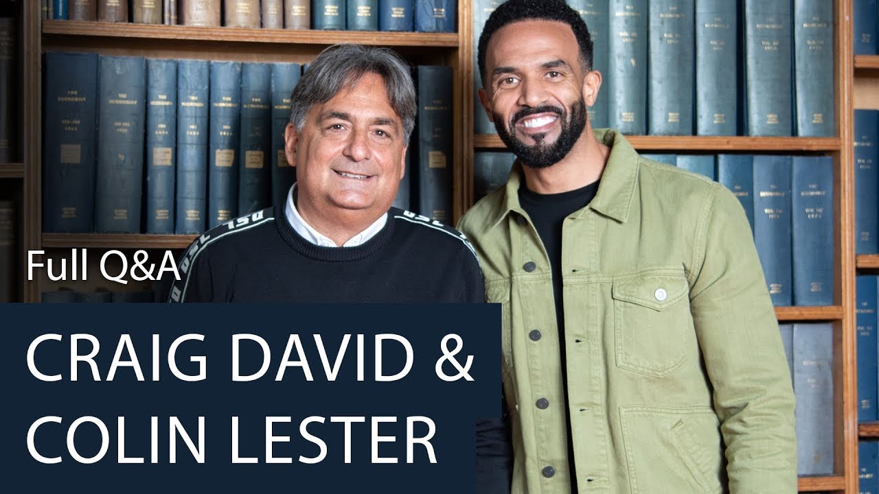 Craig David & Colin Lester | Full Q&A | Oxford Union