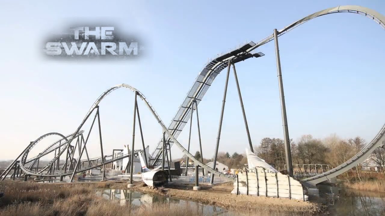 The Swarm Construction Time-lapse - Thorpe Park