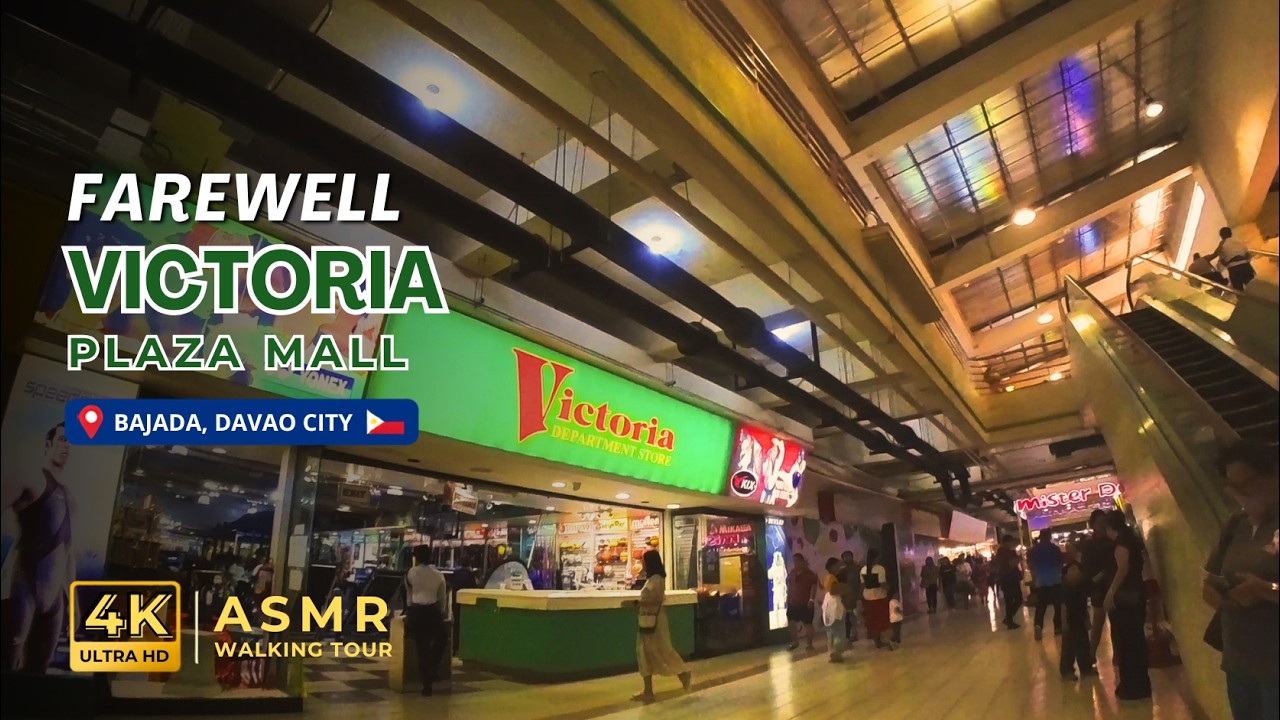 ONE LAST LOOK: Victoria Plaza Davao City Walking Tour POV 🛍️ Davao's Oldest Mall  #UrbanPeace