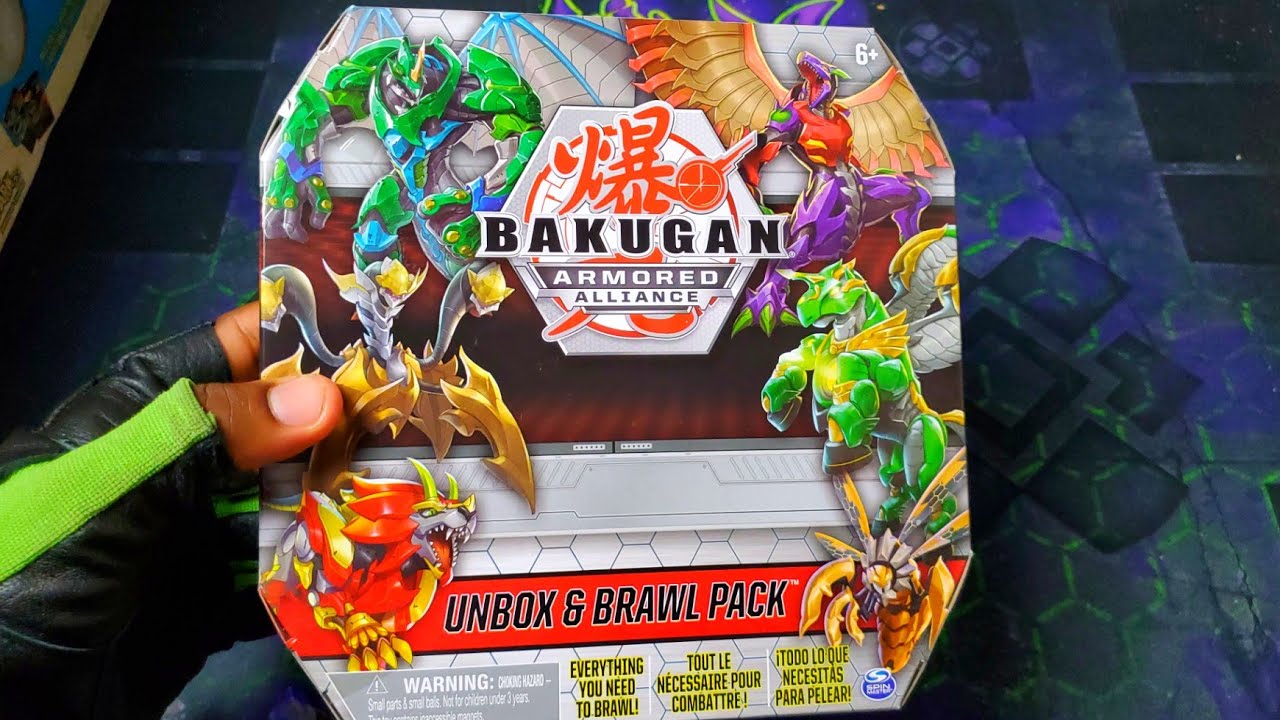 НОВЫЙ BAKUGAN ARMORED ALLIANCE РАСПАКОВКА И РАСПАКОВКА НАБОРА BRAWL!
