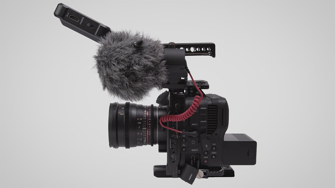 Canon C70 | kompaktowy rig kamerowy do pracy reporterskiej