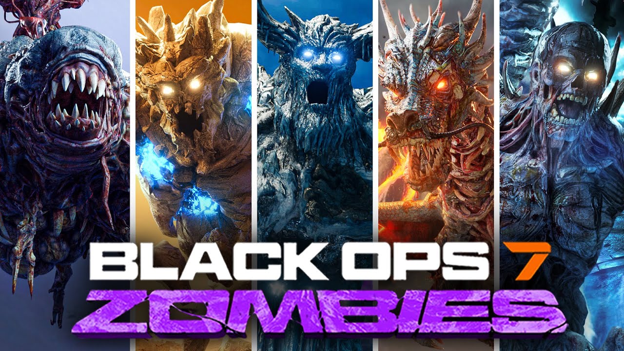 Beating EVERY BLACK OPS 7 ZOMBIES EASTER EGG in one video...