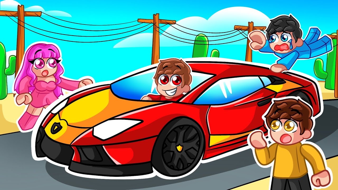 Conseguí el COCHE de IRON MAN para Viajar por el Desierto en Roblox!