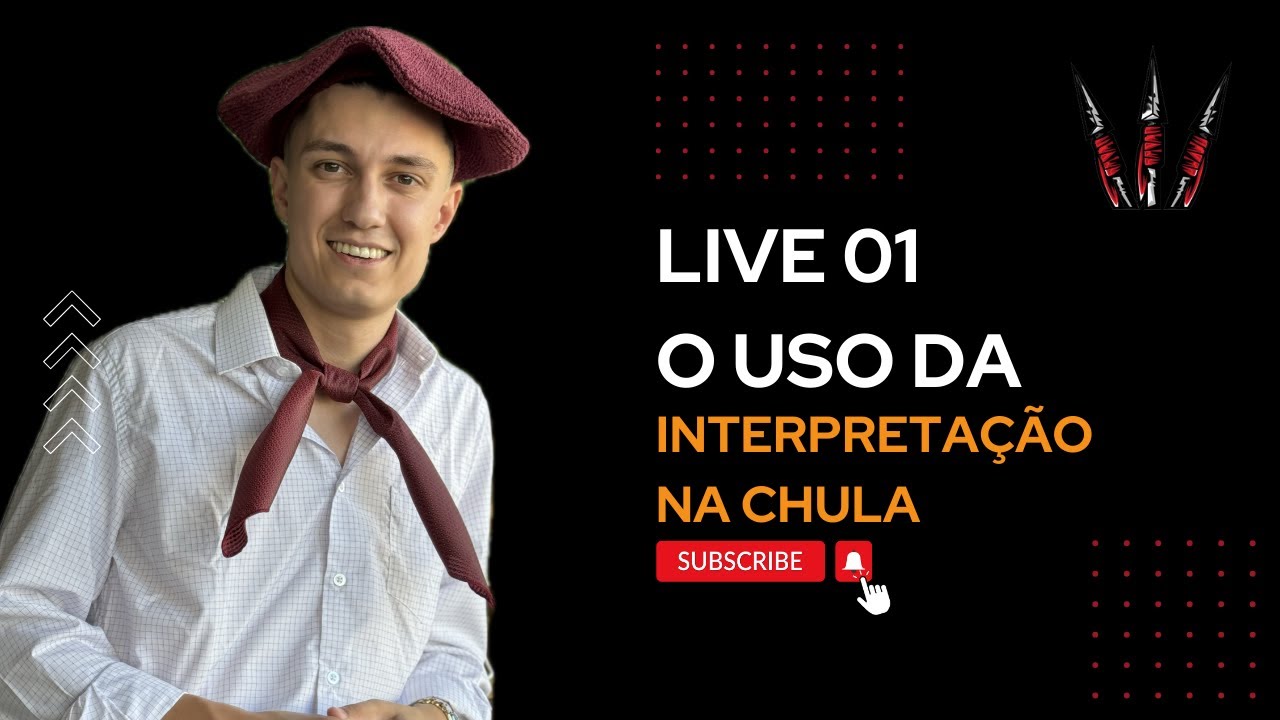 Live 01 - Interpretação na Chula | MESTRE CHULA