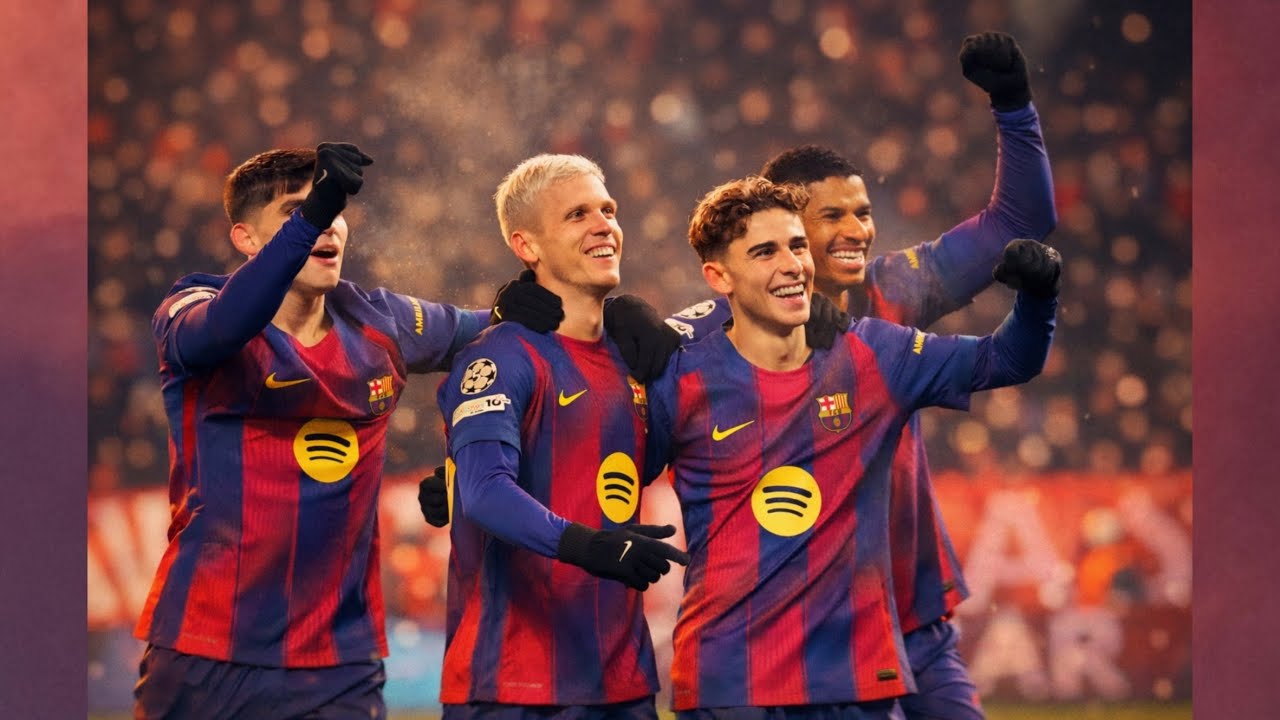 BARCA won 4-2 and can barca finish in top 8 of UCL !?#fcbarcelona #ucl #laliga 