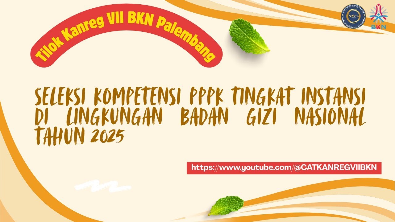 KANREG VII BKN | SABTU, 20 DES 2025 - SESI 2  |🔴LIVE SCORE SELKOM PPPK INSTANSI BADAN GIZI NASIONAL