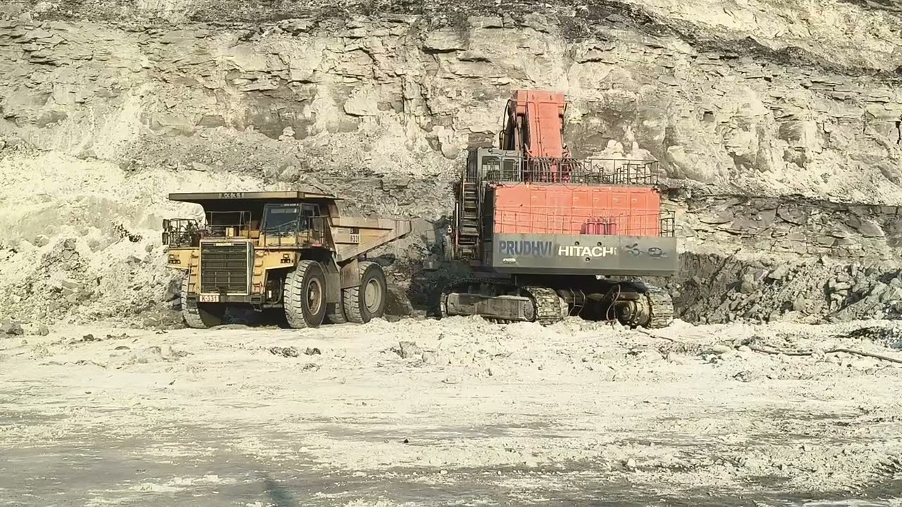 #shorts  Ramagundam open cast mine big showel