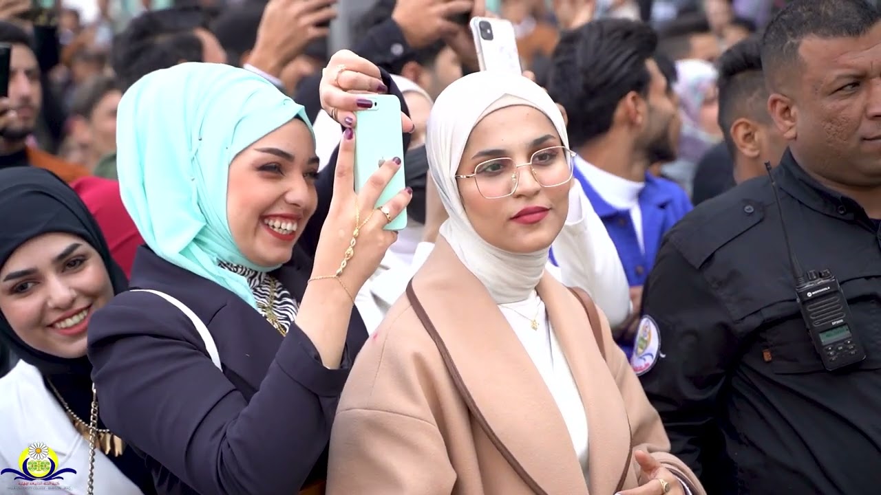 الشاعر علي المنصوري | مهرجان استقبال الطلبة الجدد |كلية الحلة الجامعة