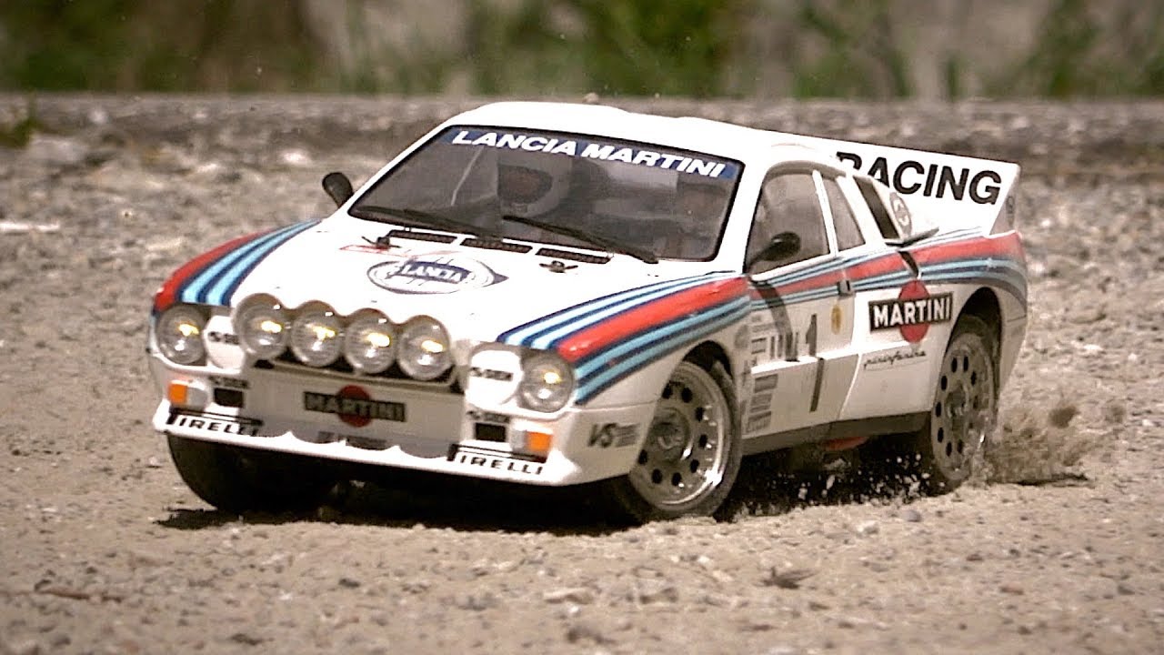 Tamiya Lancia 037 on an Alpine Rally!
