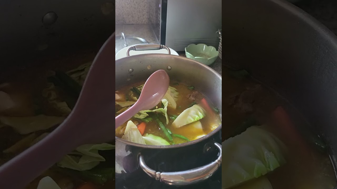 UN rico caldo de res ami estilo sv 