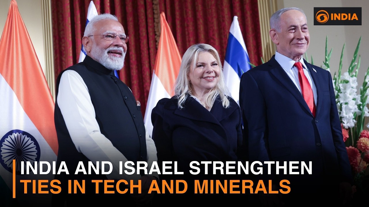 India and Israel Strengthen Ties in Tech and Minerals