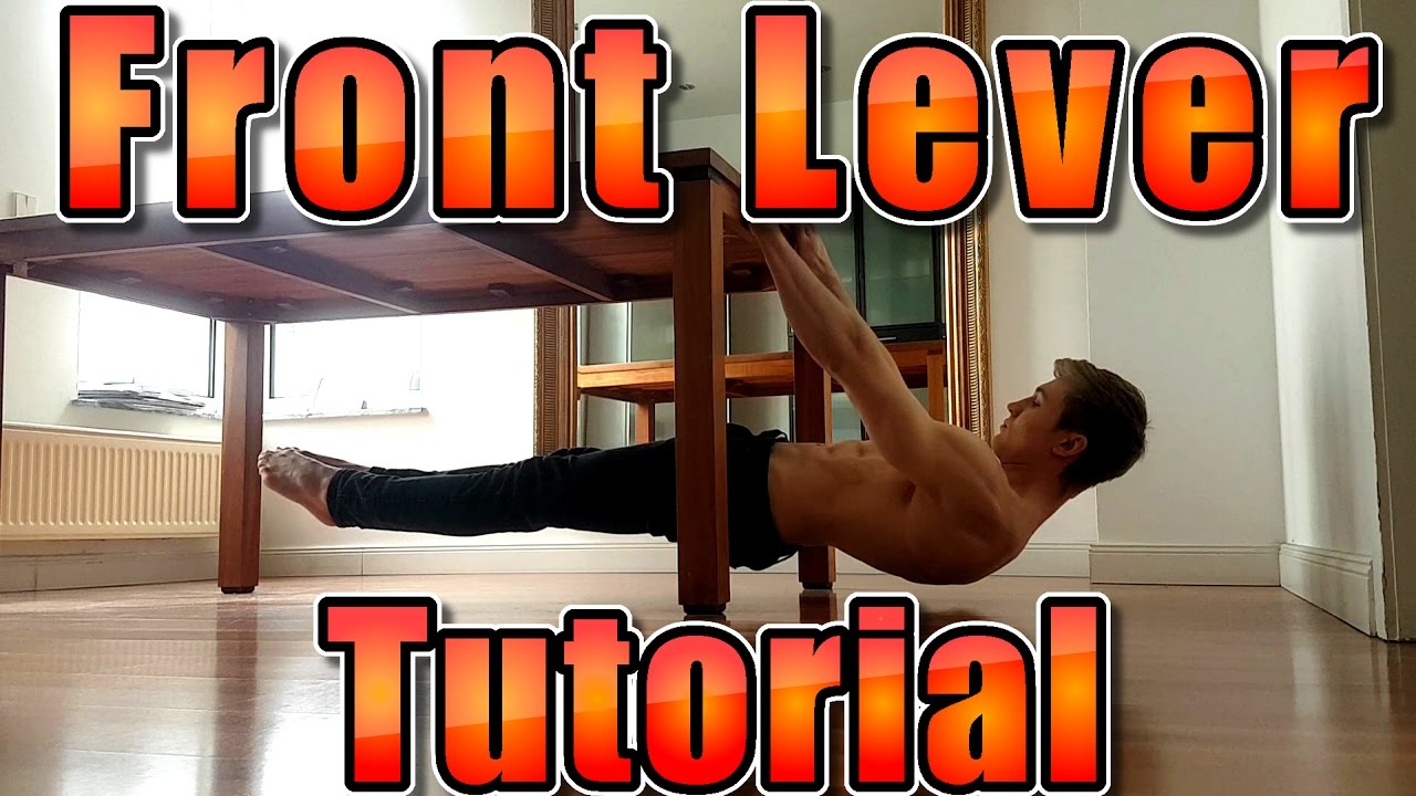 FRONT LEVER Tutorial - EFFECTIVE Training & Progression