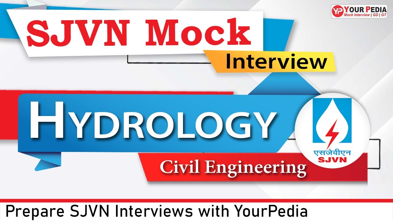 Hydrology Mock Interview For SJVN | CE | SJVN Interview preparation & Guidance | YourPedia
