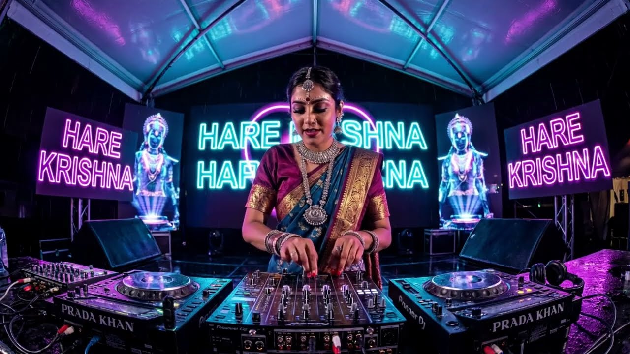 The Best Electro Industrial Music Concert | Maha Mantra Hare Krishna