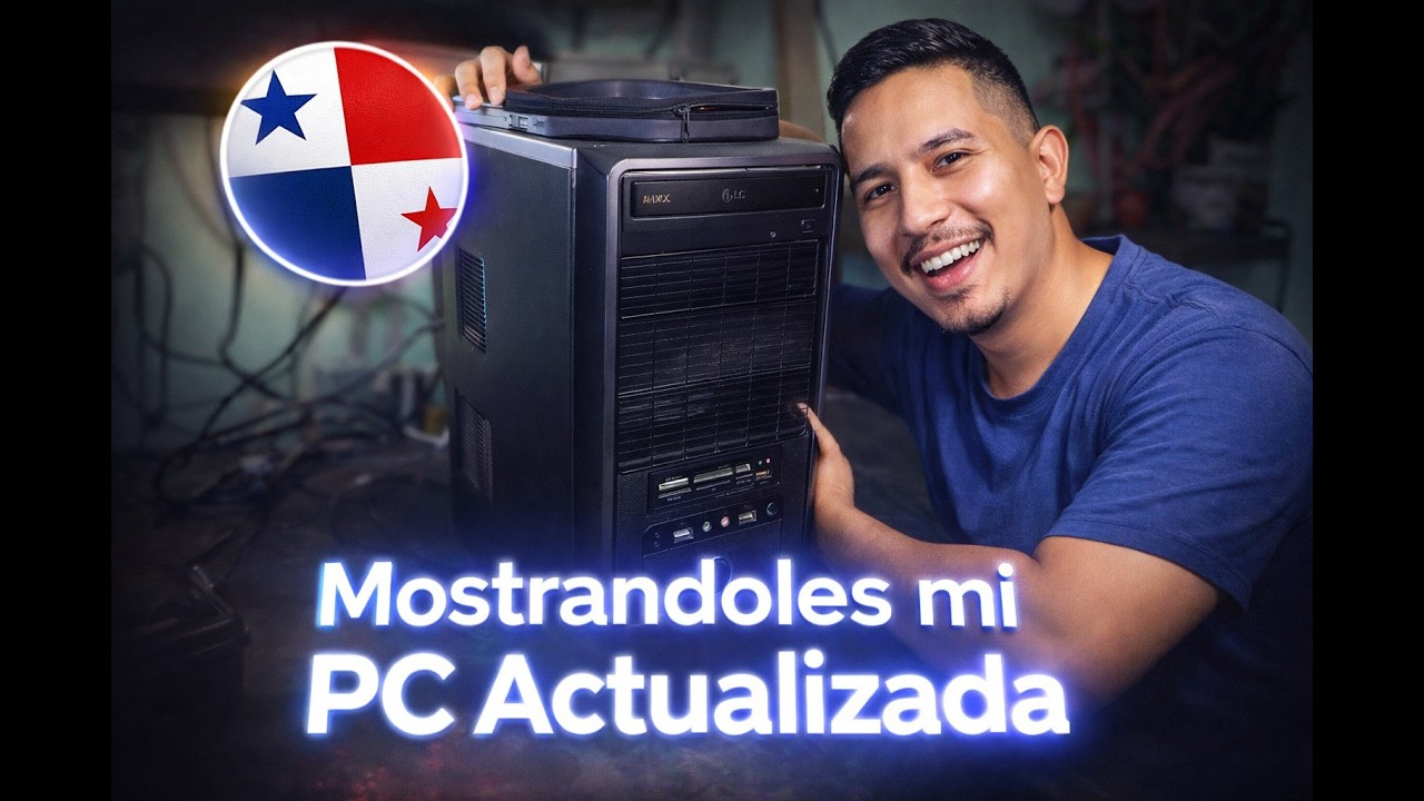 Mostrandoles mi PC actualizada