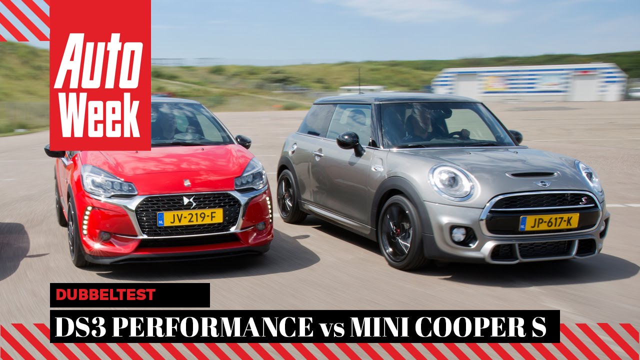DS3 Performance vs Mini Cooper S - AutoWeek Dubbeltest