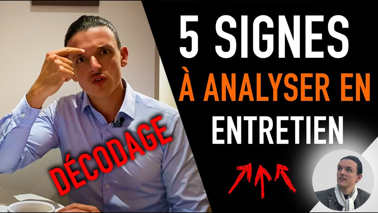 LES SIGNES POSITIFS LORS D'UN ENTRETIEN D'EMBAUCHE
