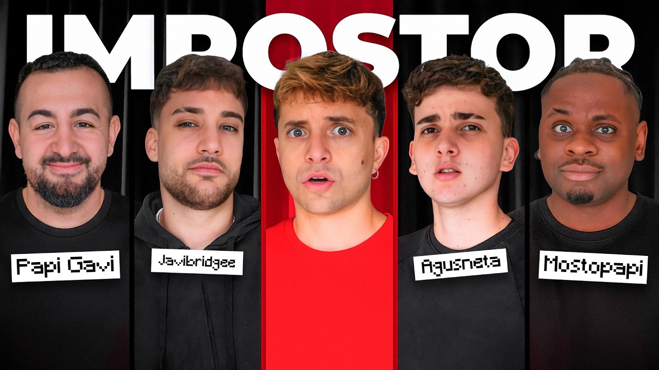 ADIVINA EL IMPOSTOR CON YOUTUBERS VERSIÓN FÚTBOL