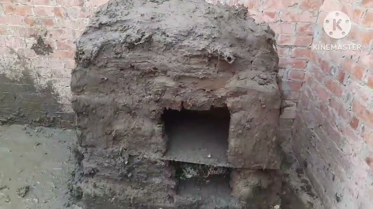 طريقه  عمل الفرن البلدى(الطين) على السطح بحجم صغير اتمنى تعجبكم الطريقه 😍👍