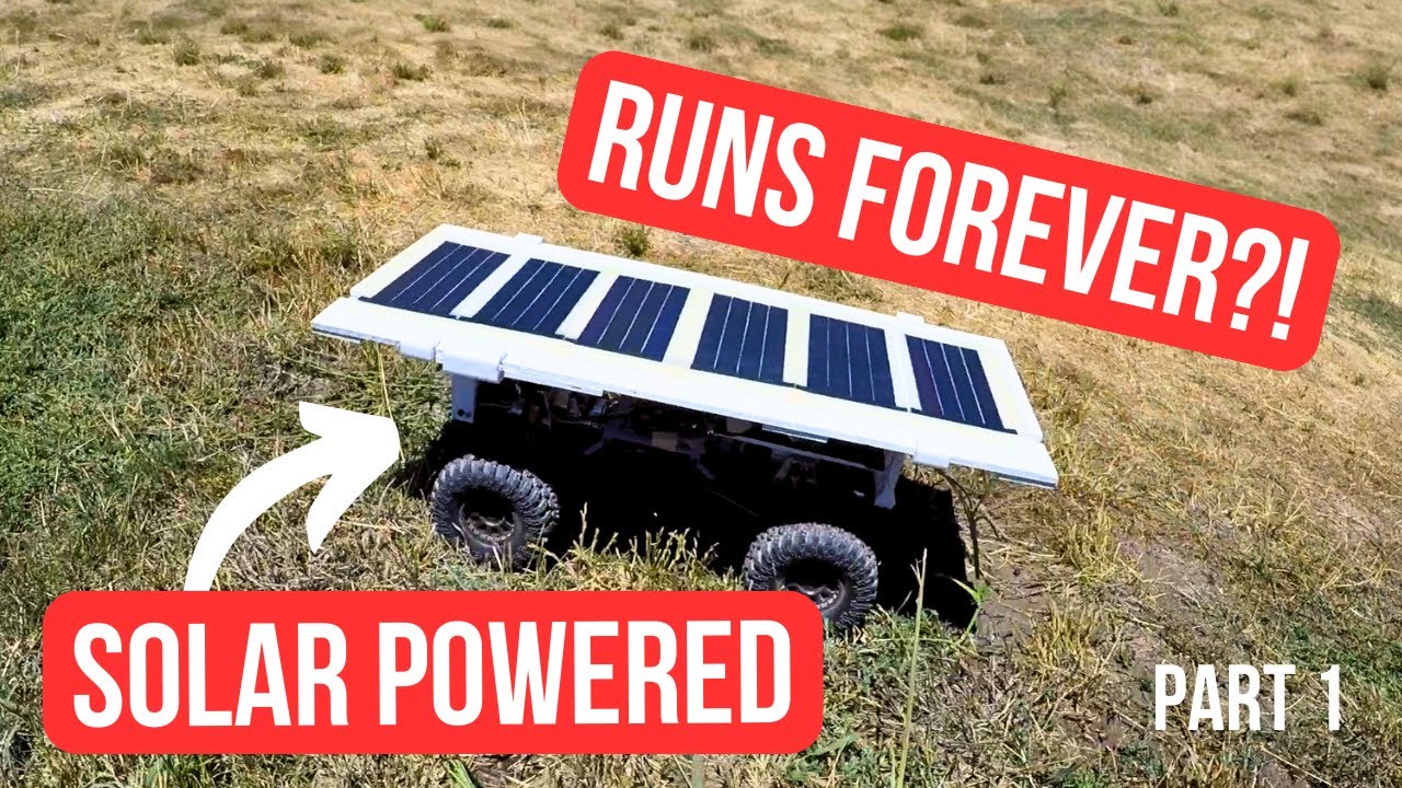 RC SOLAR ROVER | Infinite Range Crawler Challenge | RC Crawler Build | Part 1