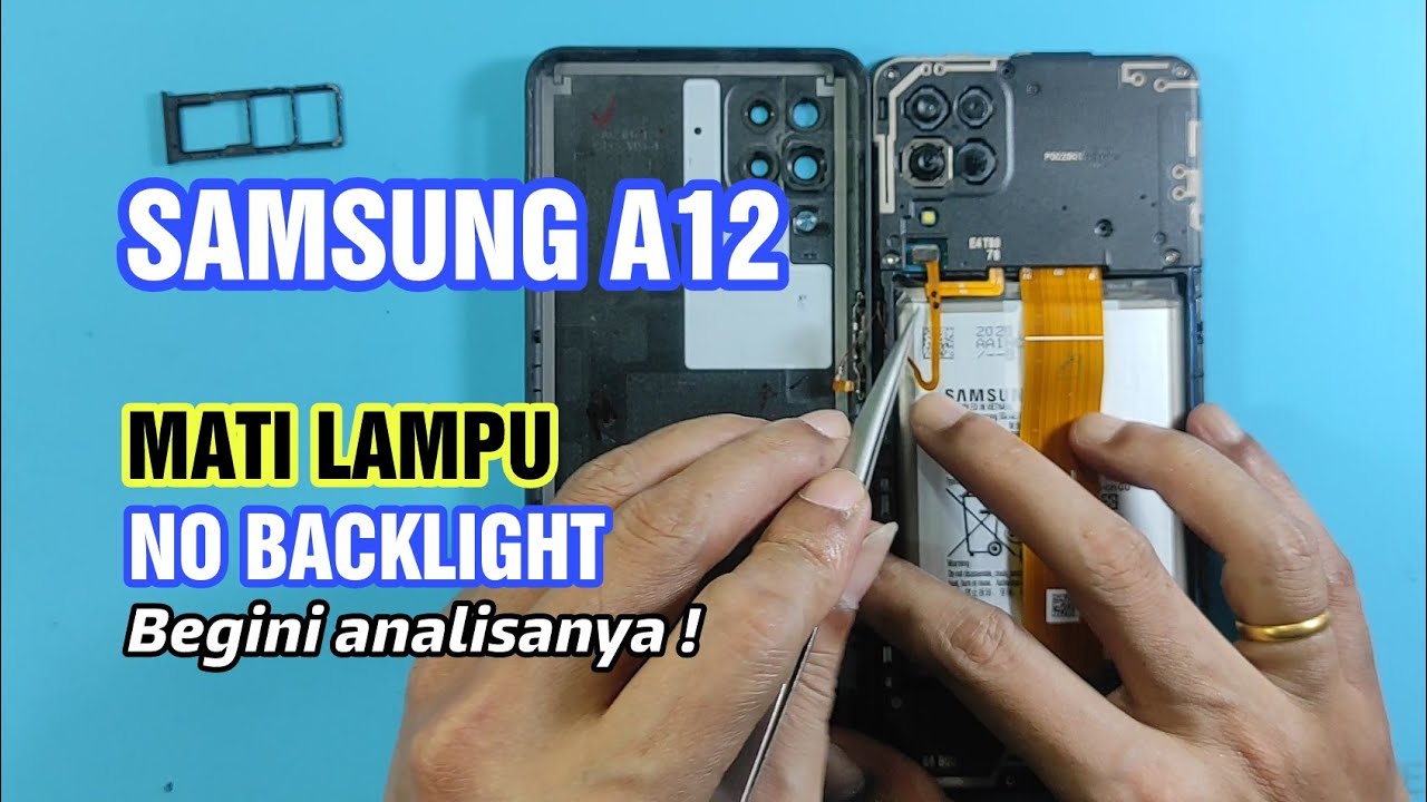 Samsung A12 | Mati Lampu | No Backlight