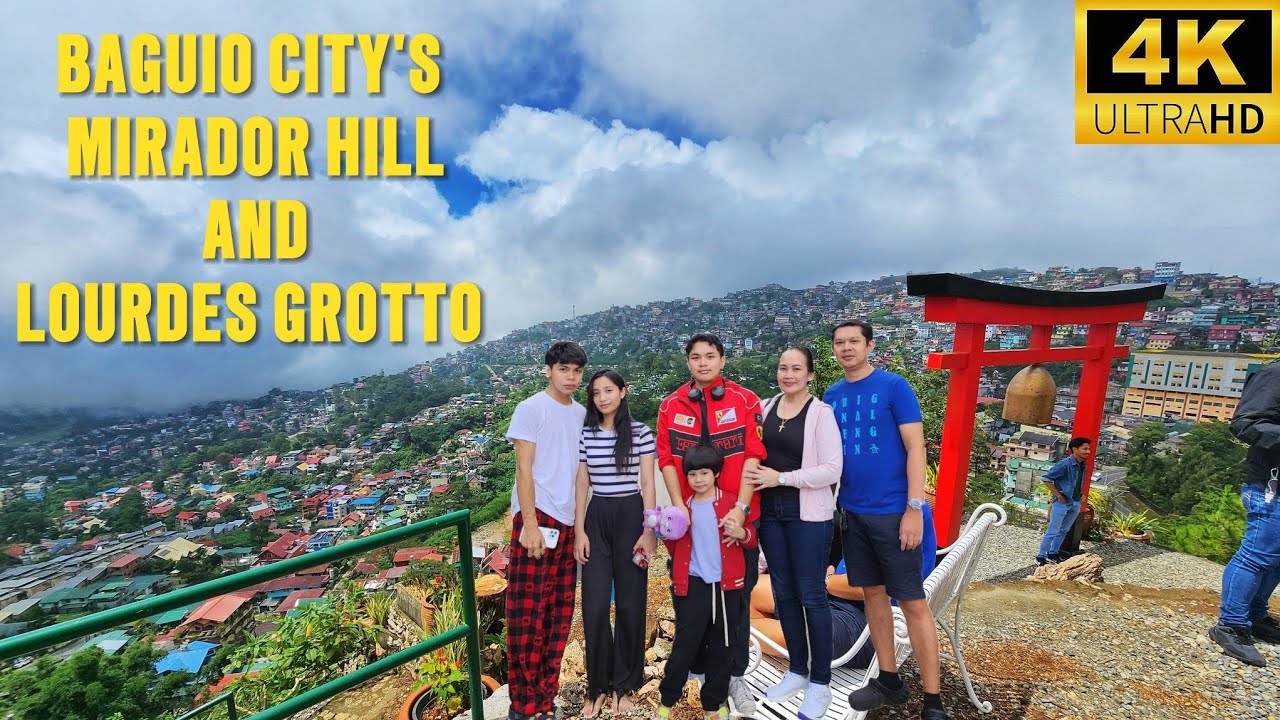 BAGUIO CITY WALK TOUR | MIRADOR HILL AND LOURDES GROTTO