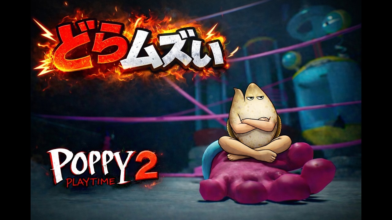 大人気ゲームの２作目が難しすぎた。:『Poppy Playtime Chapter2』