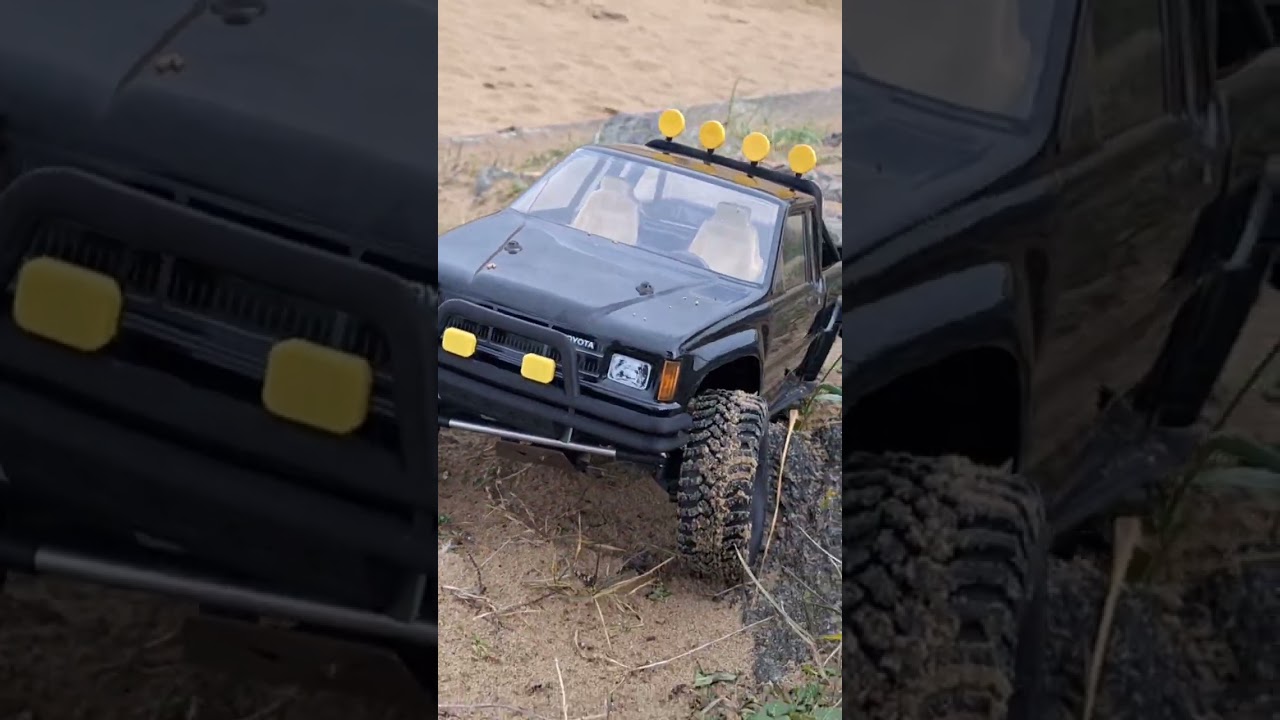 RC crawler Toyota hilux SR5 Marty replica by proline #scalemodel #rc4x4 #rc4wd #toyota #hilux