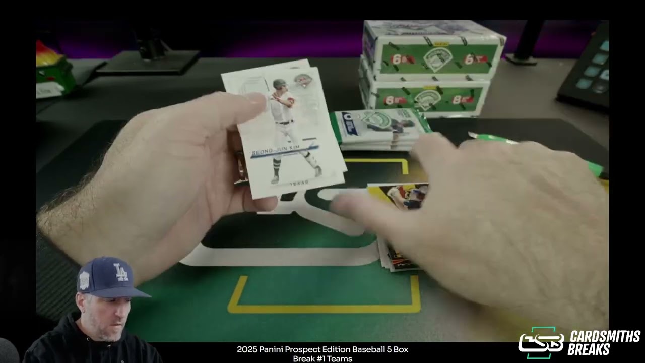 2025 Panini Prospect Edition Baseball 5 Box Break #1