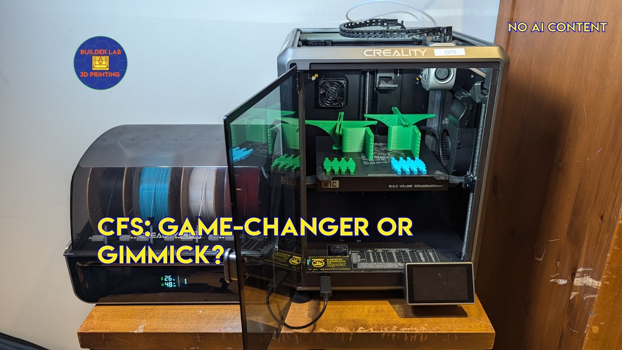 Creality K1C + CFS Long-Term Review: Pros, Cons & Real-World Prints