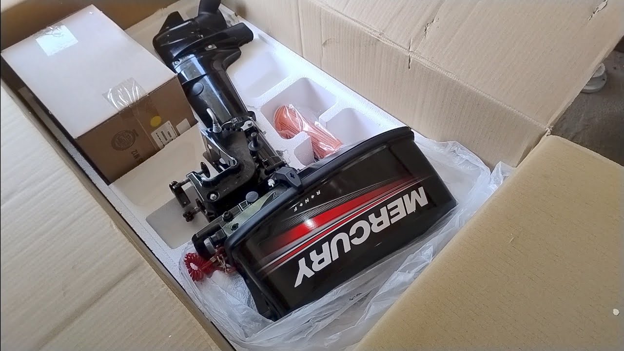Motor de popa Mercury 5 hp pra usar em blz da billigins (parte 1)