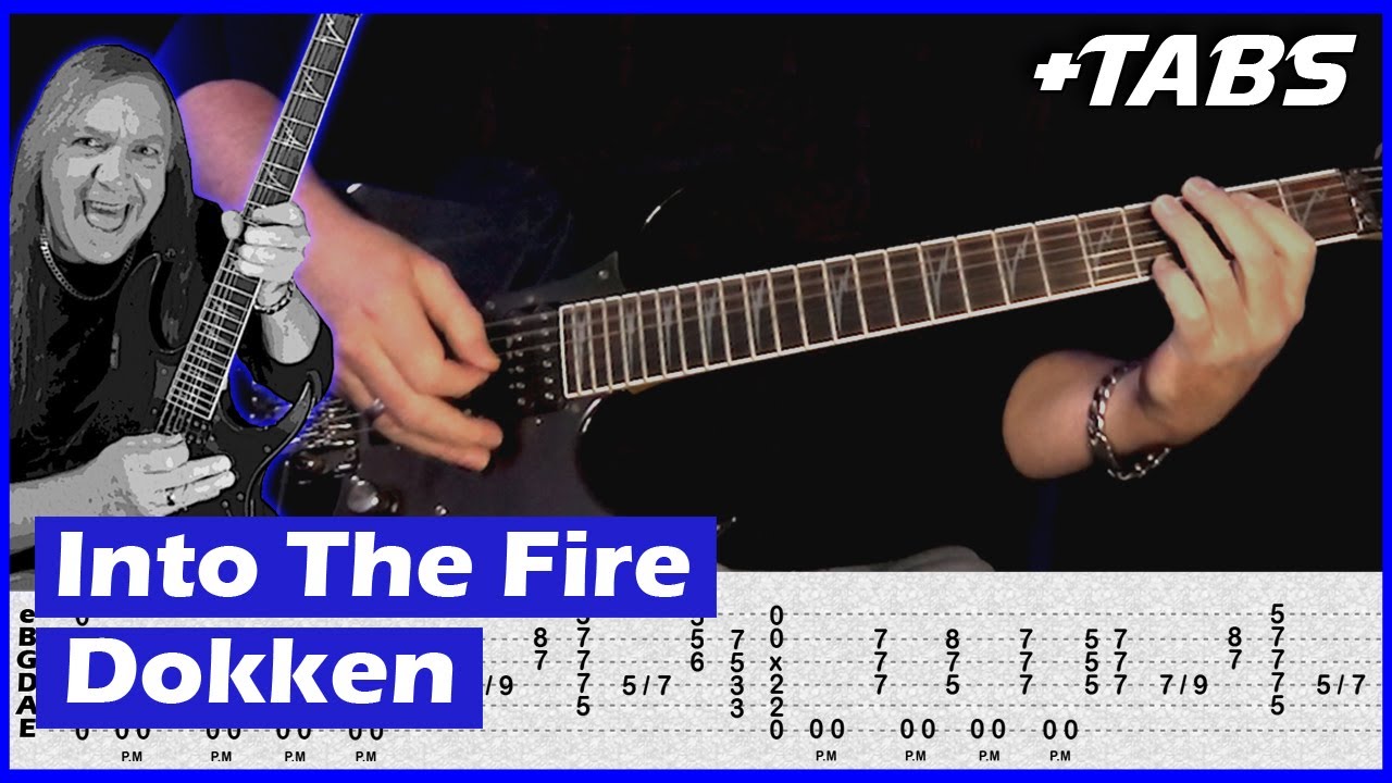 Into The Fire Guitar Lesson