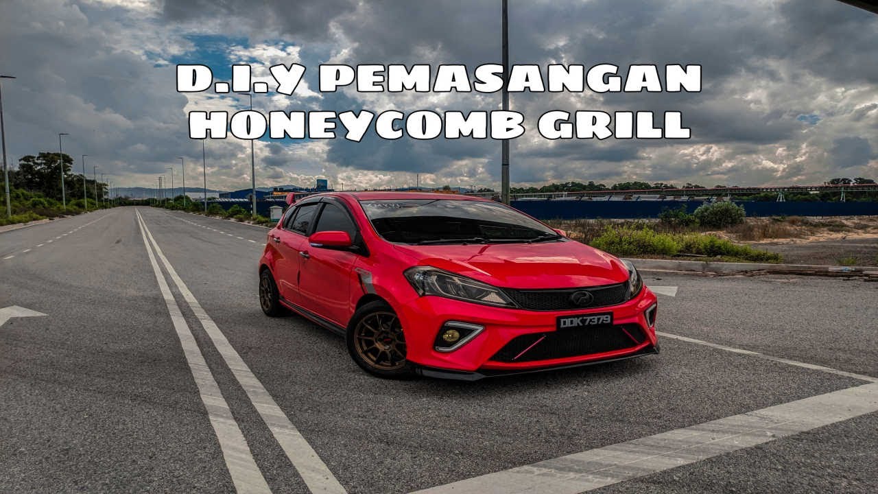 Cara Pasang Honeycomb Grill MG3