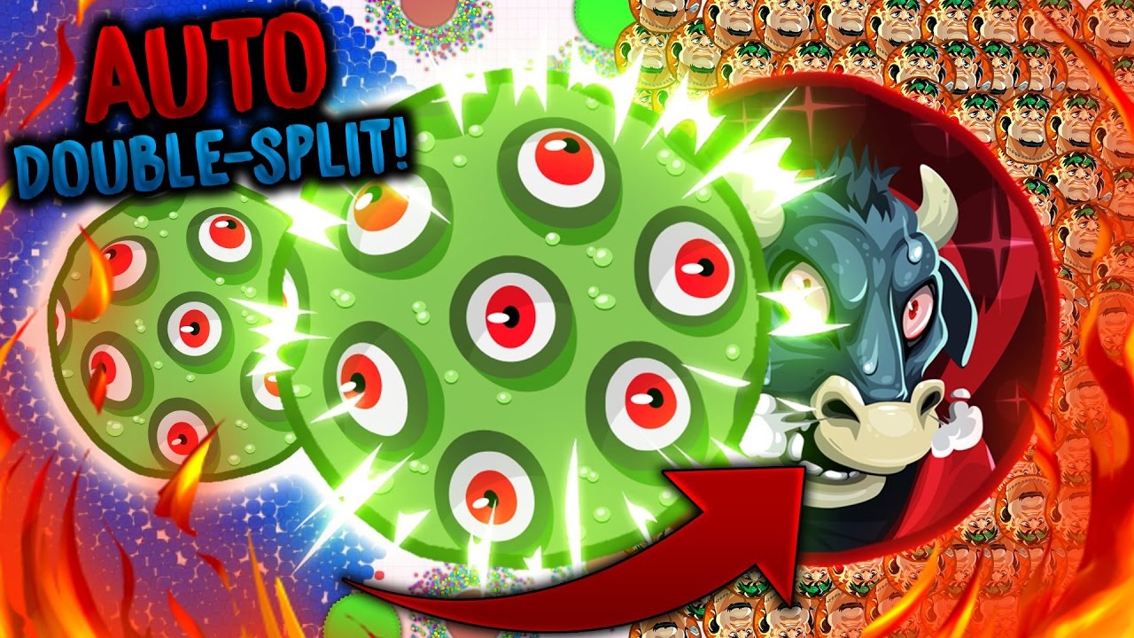 Agar.io - BRUTAL AUTO DOUBLE-SPLIT & WILDEST CANNON-POPSPLIT EVER - Agar.io BEST MOMENTS - ZeeTaa