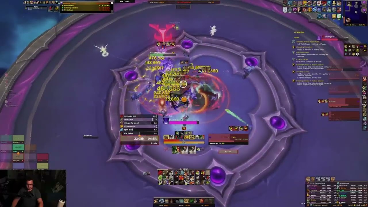 Chaotic Neutral (US - Turalyon) vs. Heroic Nexus-King Salhadaar - Prot Warrior PoV
