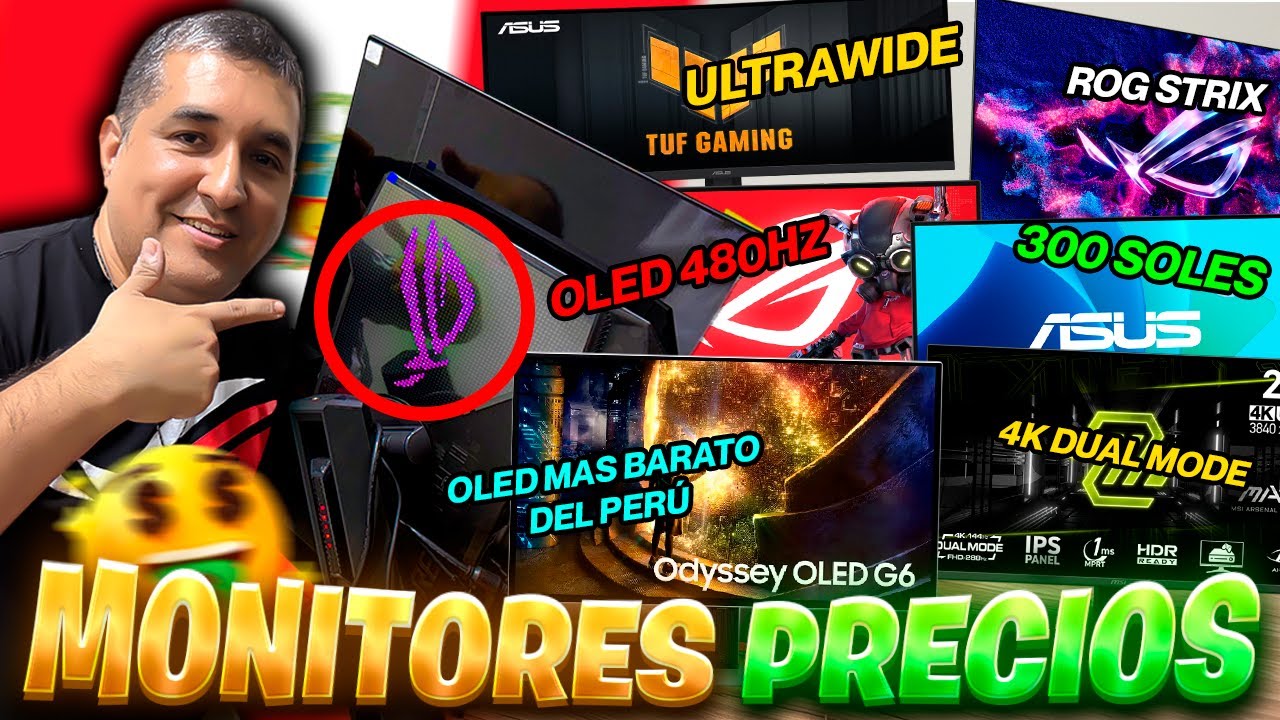 ALMACEN DE MONITORES GAMER 2025 II &iquest;Cu&aacute;l Monitor Comprar en 2025?