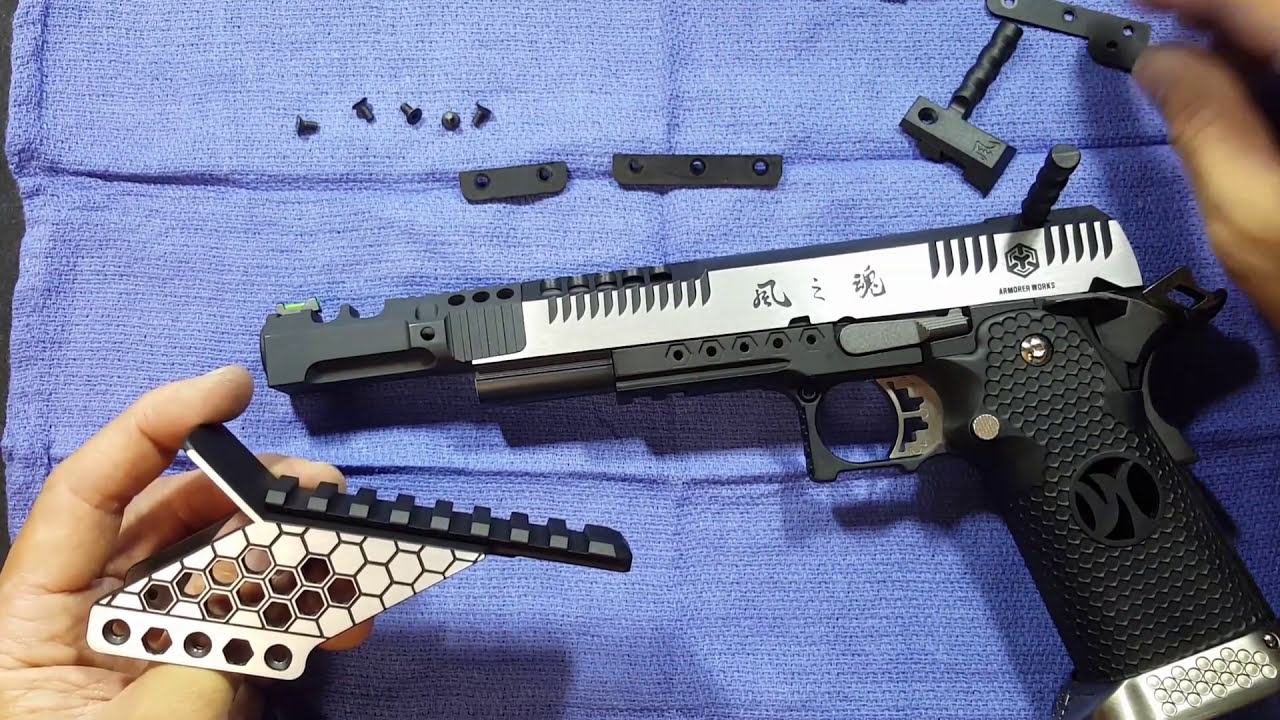 Optic Mount Installation: Armorer Works HX2401 Wind Velocity Airsoft Pistol