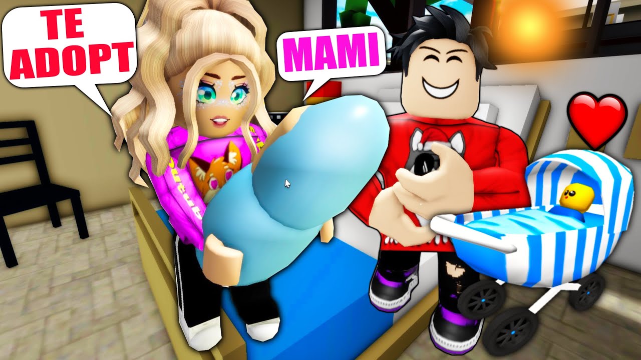 ADOPT UN BEBELUS CU IUBITUL MEU (Roblox Brookhaven)