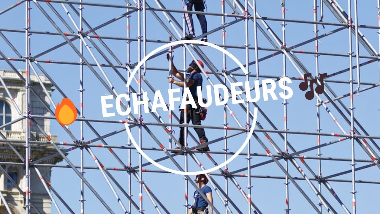 🏗️ Montage/Démontage d'Échafaudages : 13 Minutes de Techniques Impressionnantes sur Fond Musical! 🏗️